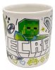 Minecraft Explore More porcelán bögre 235 ml (8 oz) Díszdobozban