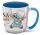 Disney Lilo és Stitch, A csillagkutya Ohana Elite porcelán bögre 380 ml (13 oz) Díszdobozban