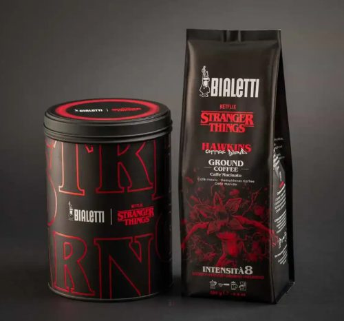 Bialetti Stranger Things őrölt kávé 250g fémdobozban