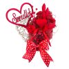 Aztadejó Valentin-napi vesszőszív 15 cm