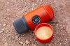 Wacaco Nanopresso hordozható kávéfőző őrölt kávéhoz, Láva vörös + kemény védőtok