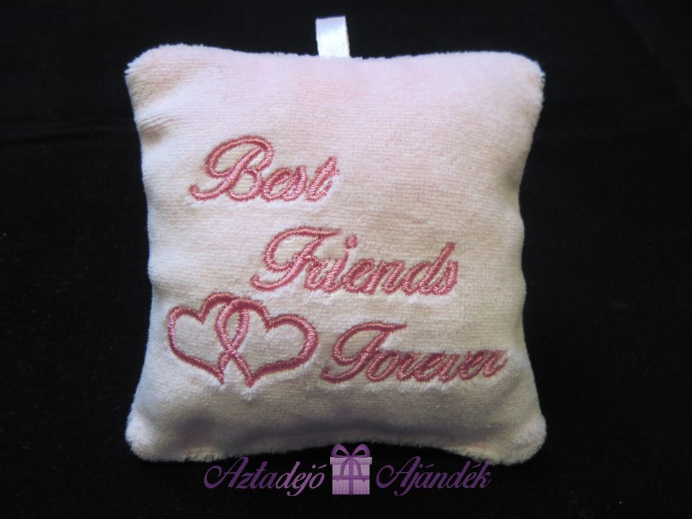 Best Friends Forever plüss csuklópárna 9x9 cm rózsaszín Best Friends Forever plüss csuklópárna 9x9 cm rózsaszín